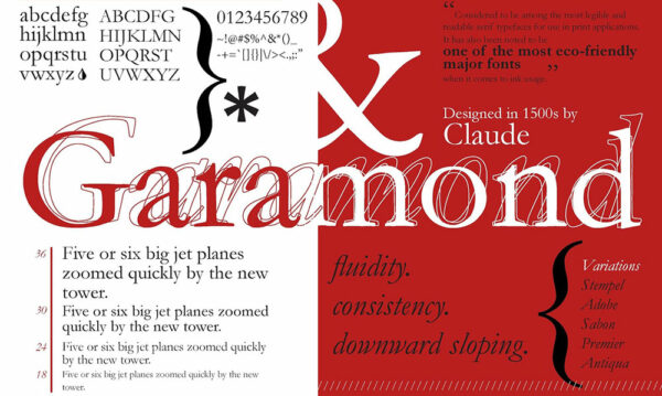 EB Garamond 衬线字体