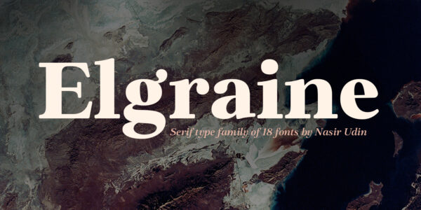 elgraine 衬线字体