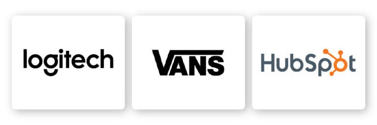 vans 罗技 hubspot 标志