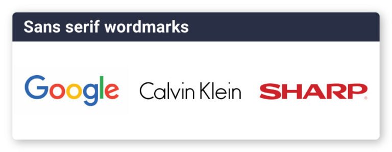 sans serif 字标标志