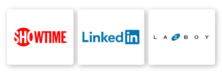 Showtime Linkedin Lazboy 标志