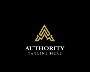 由 Monogramer 设计的金色标志